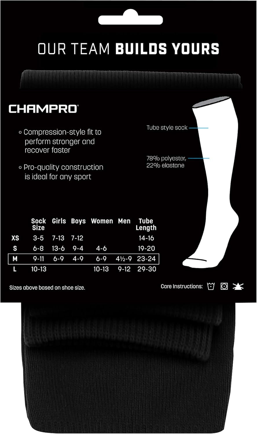 Multi-Sport Athletic Compression Socks for Baseball, Softball, Football, and More